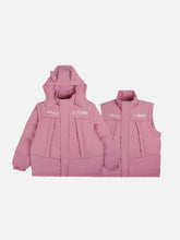 Manteau d'hiver à manches amovibles pour chapeau